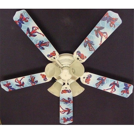Ceiling Fan Designers Ceiling Fan Designers 52FAN-KIDS-AS3SM Amazing Spiderman 3 Ceiling Fan 52 in. 52FAN-KIDS-AS3SM